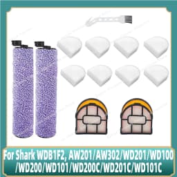 Compatible For Shark WDB1F2 WD201 WD201C WD100 For HydroVac XL 3-in-1 Vacuum Cleaner Accessories Roller Brush Filter Parts