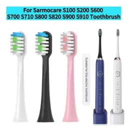 Replacement Toothbrush Heads for Sarmocare S100 S200 S600 S700 S800 S900 S710 S820 S910 Electric Toothbrush for Hyundai X100