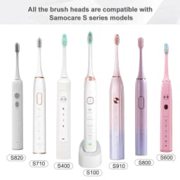Replacement Toothbrush Heads for Sarmocare S100 S200 S600 S700 S800 S900 S710 S820 S910 Electric Toothbrush for Hyundai X100