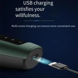 New 9D Electric Shaver for Men USB Car-mounted High-power Full-body Wash Beard Knife Four-in-one Rechargeable Razor