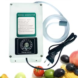 2000mg/h Ozone Generator Machine Home Air Water Sterilizer Purifier Disinfection for Oil Fruits Vegetables Meat Food