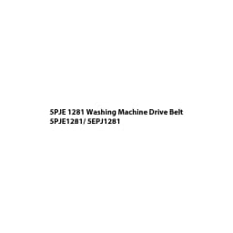 5PJE 1281 Washer Drive Belt 5PJE1281/ 5EPJ1281