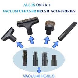 4pcs Vacuum Attachment Adapter Kit Vacuum Hose Adapter For Vacext's Pool Hose Adapter Convert 1 1/2 Inch To 1 1/4inch
