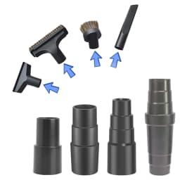 4pcs Vacuum Attachment Adapter Kit Vacuum Hose Adapter For Vacext's Pool Hose Adapter Convert 1 1/2 Inch To 1 1/4inch