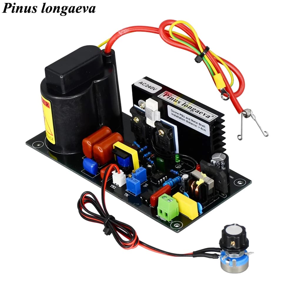 CE FCC ROHS 80W 100W Ozone PSU Ozone Generator High-Voltage Power Supply Parts Adjustable for 5G 7G 10G Ozone Tube