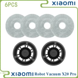 For Xiaomi Robot Vacuum X20 Pro Vacuum Parts Accessories Main Roller Side Brush Hepa Filter Mop Cloth Dust Bag