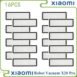 For Xiaomi Robot Vacuum X20 Pro Vacuum Parts Accessories Main Roller Side Brush Hepa Filter Mop Cloth Dust Bag