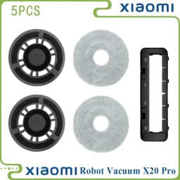 For Xiaomi Robot Vacuum X20 Pro Vacuum Parts Accessories Main Roller Side Brush Hepa Filter Mop Cloth Dust Bag