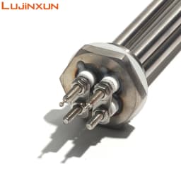 LUJINXUN 12V Heating Element Immersion Water Heater 1inch BSP DN25/32mm 100W 200W 300W 400W 600W Solar Tubular Heater Tube 1pc