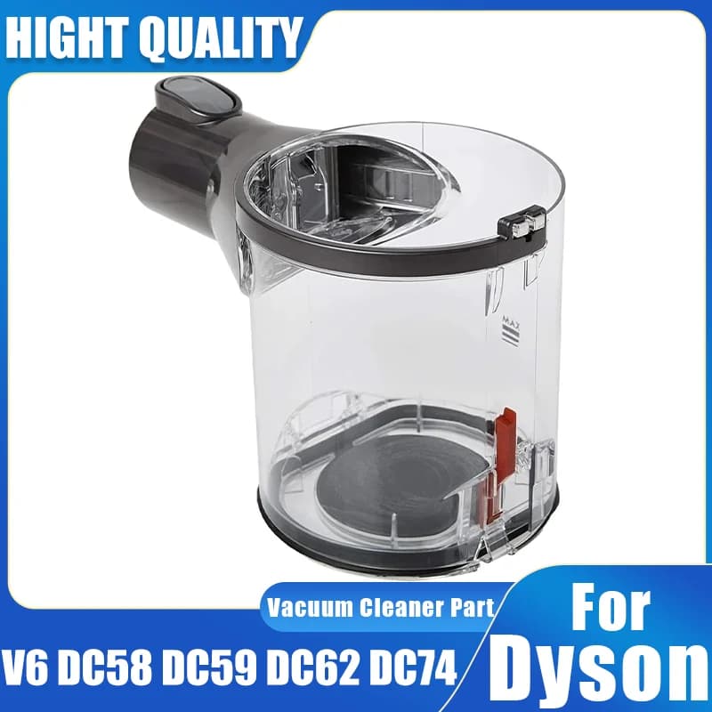 For Dyson V6 DC58 DC59 DC62 DC74 Vacuum Cleaner Dust Bin,Dust Container Replacement Parts