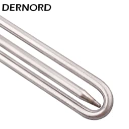 DERNORD 48v 96v with Thermostat Tubular DC Heating Element SUS304 250W/450W/1000W/1500W DN32 Heater Immersion for Water