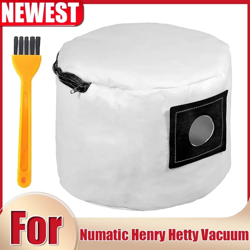 Reusable Washable Dust Bags with Zip for Numatic Henry Hetty James Edward AS200 Vacuum Cleaner Accessories Replacement Parts