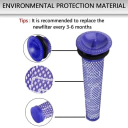 Dustbin Lid Cap For Dyson V7 V8 Vacuum Cleaner Replacement Dust Bucket Cover Dust Box Lid with Sealing Ring