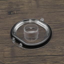 Dustbin Lid Cap For Dyson V7 V8 Vacuum Cleaner Replacement Dust Bucket Cover Dust Box Lid with Sealing Ring