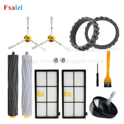 For IRobot Roomba 800 900 Series 860 870 880 890 966 980 Vacuum Cleaner Part Side Roller Brush Parts HEPA Filter Wheel Accessory