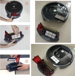 For IRobot Roomba 800 900 Series 860 870 880 890 966 980 Vacuum Cleaner Part Side Roller Brush Parts HEPA Filter Wheel Accessory