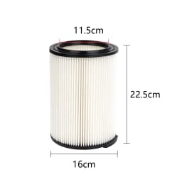 1/2Pcs RIDGID VF4000 Washable Wet/Dry Vacuum Vac Pleated Filter Vacuum Cleaner Parts Accessory