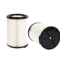 1/2Pcs RIDGID VF4000 Washable Wet/Dry Vacuum Vac Pleated Filter Vacuum Cleaner Parts Accessory