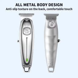 Kemei KM-1949 Gold or Silver All Metal Electric Hair Clipper KM-2028 Rechargeable Men's Shaver Professional Cordless Trimmer
