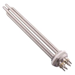 DERNORD 3KW/4.5KW/6KW/9KW/12KW 220V/380V Electric Heating Element for Water 1.5" Thread SUS304 Immersion Boiler Tubular Heater