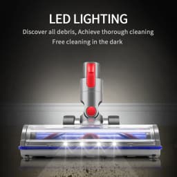 Upgraded Direct Drive Brush Head Nozzles for Dyson V7 V8 V11 SV12 SV14 V15 V10 Slim V12 G5 Replaceable Parts Leds Vacuum Cleaner