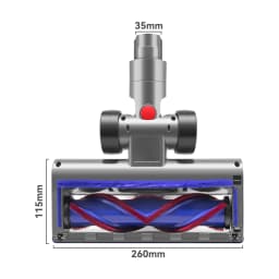 Upgraded Direct Drive Brush Head Nozzles for Dyson V7 V8 V11 SV12 SV14 V15 V10 Slim V12 G5 Replaceable Parts Leds Vacuum Cleaner
