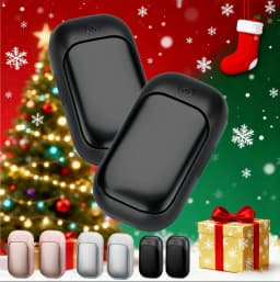 Magnetic Rechargeable Hand Warmer 2-Piece Set, Portable Handheld Heater, Men's Technology Gift, Essential for Winter