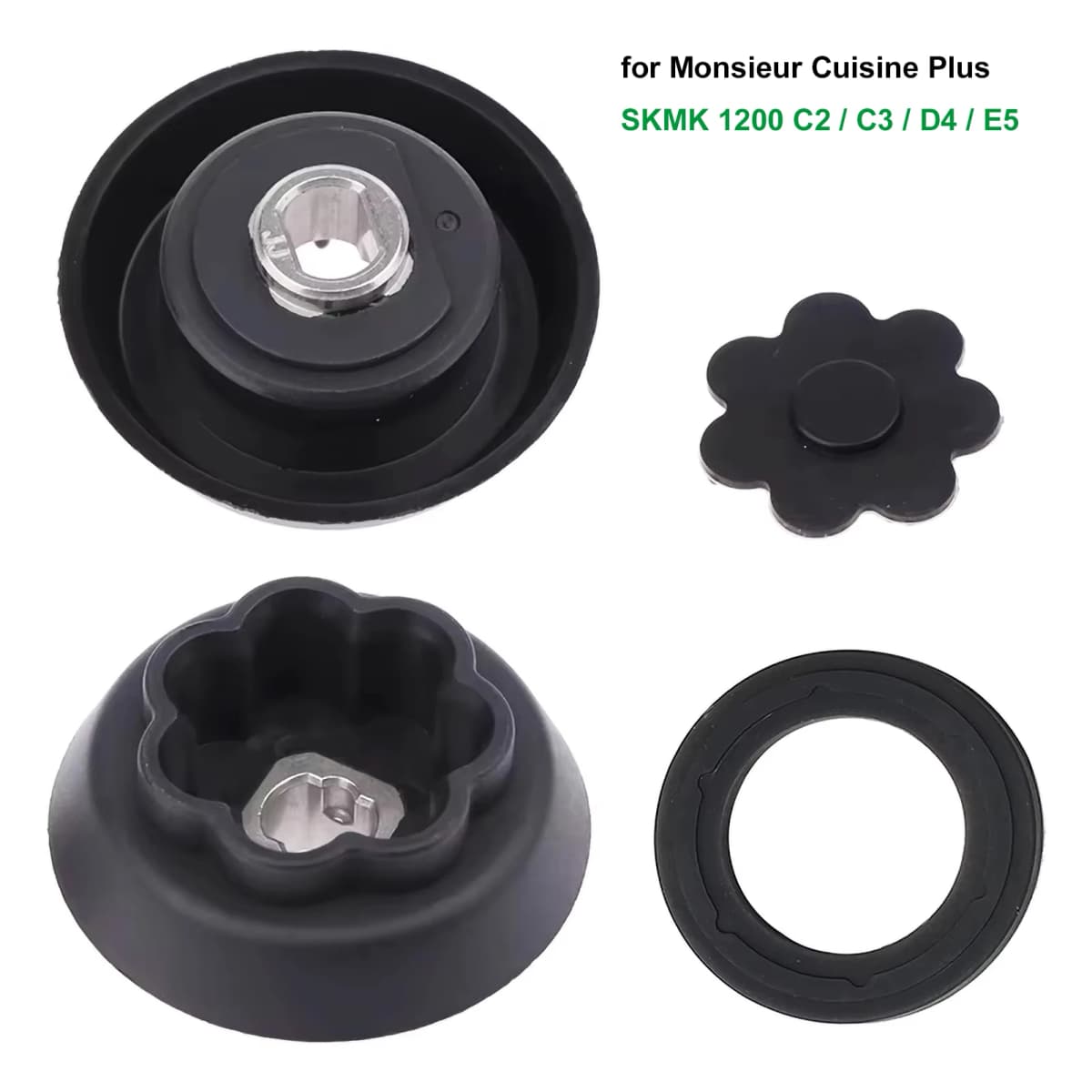 Blender Blade Drive Wheel 7 Gear for Monsieur Cuisine Plus SKMK 1200 C2 / C3 / D4 / E5 Guide Coupling 7T Wall Breaker Blade Head