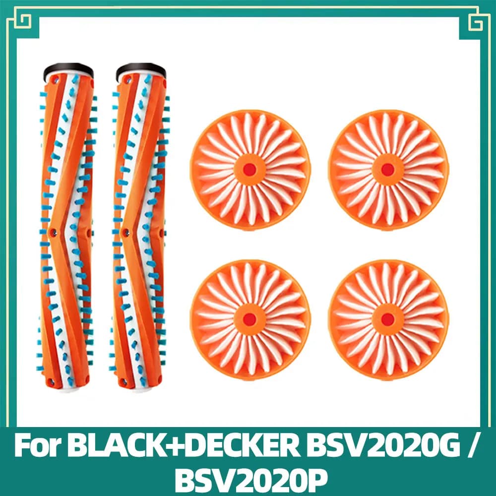 Fit For BLACK+DECKER BSV2020G / BSV2020P POWERSERIES Extreme Cordless Stick Main Brush HEPA Filter Replacement Accessories