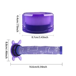 Suitable for Dyson V8 FOCUS MATTRESS Vacuum Cleaner Accessories, Pre Filter Replacement Parts, Washable Filter