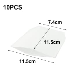 10 Pcs Cloth Filters Bags For Makita CL106 CL183 DCL180 CL060 Vacuum Cleaner Household Vacuum Cleaner Filter Replace Attachment