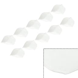 10 Pcs Cloth Filters Bags For Makita CL106 CL183 DCL180 CL060 Vacuum Cleaner Household Vacuum Cleaner Filter Replace Attachment