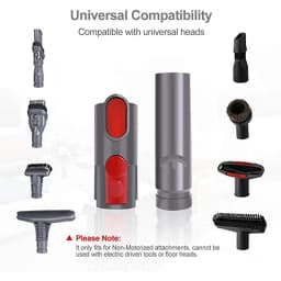 New To Alt Fit Tool Adapter Converter Kit For Dyson V6 V7 V8 V10 V11 V12 V15 Cordless Vacuum Cleaner Adaptor Convertor