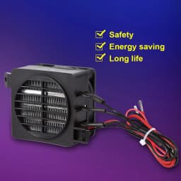100W 12V Energy Saving PTC Car Fan Air Heater Constant Temperature Heating Element Heaters Air Heater Heater Air Heaters Heaters