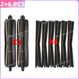 Tricut Brush Strip Fit For Dreame X30 X40 L40/L10s Ultra Gen 3, Xiaomi X20 Pro/X20+, MOVA P50 Pro/Z50/MOVA S70 Ultra Roller