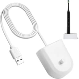 Universal Electric Toothbrush Replacement Charger, 4 Types Safe Charging Base Compatible with Most Electric Toothbrush Brands