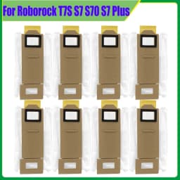 Dust Bags For Xiaomi Roborock T7S, T7S Plus, S7, S7 Plus Vacuum Cleaner Dust Bag Household Sweeper Cleaning Tool Replacement