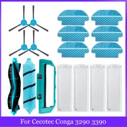 For Cecotec Conga 3290 3390 3490 3590 3690 3790 3890 Ultra Titanium Vital Vacuum Cleaner Main Side Brush Hepa Filter Spare Part
