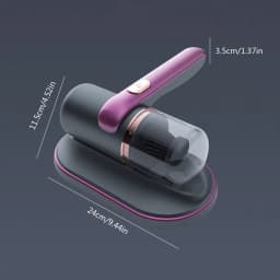 Household Mattress Vacuum Cleaner Ultraviolet Sterilization Machine Small Handheld Wireless Mite Remover USB Charging Portable