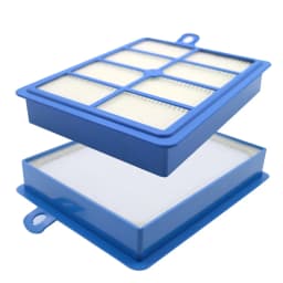 Washable 1PCS Dust Hepa Filter H12 H13+2PCS Motor Cotton Filter for Philips Electrolux AEG Vacuum Cleaner Replacement Parts