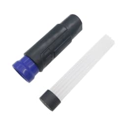 Universal Vacuum Attachment Dust Daddy Small Suction Brush Tubes Cleaner Remover Tool Cleaning Brush for Air Vents Keyboards