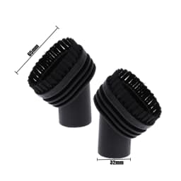 Universal Vacuum Cleaner Brush Nozzle 32 & 35mm Brush Head Cleaning Tool Long Flexible Flat Slim Suction Nozzle Head For Bed