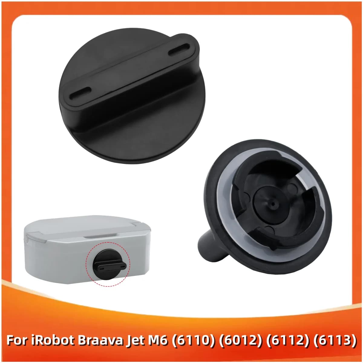 Replacement Water Tank Cover For IRobot Braava Jet M6 (6110) (6012) (6112) (6113) Ultimate Robot Mopping Water Tank Accessories