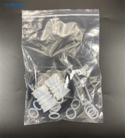 18 In 1 Silicone Seal Rings Combo Corrugate Seal Tubes Parts BJ Ice Cream Makers Ventus Soft Serve Machine Fittings Replacements
