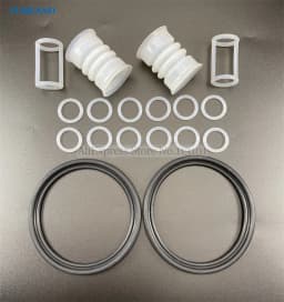 18 In 1 Silicone Seal Rings Combo Corrugate Seal Tubes Parts BJ Ice Cream Makers Ventus Soft Serve Machine Fittings Replacements