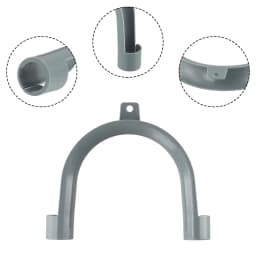 U-Shape Drain Hose Guide Assembly Fits All Drain Hose Washing Machine Discharge Hose Clip Hose Holder