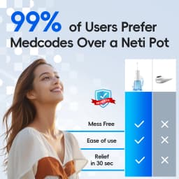 Electric Nasal Rinse Machine for Sinus Relief & Nasal Care, 4 Tips, 30 Salt Packs, Nasal Irrigation Sinus Kit for Adult & Kid