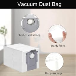Roborock Saros 10 Accessories Main Roller Side Brush Hepa Filter Mop Cloth Dust Bag robot vacuum cleaner Parts