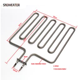 SNDHEATER Electric Sauna Heating Element 3U 4U 5U Air Dry Oven Heater 110v 220v 380v 1500w 2000w 3000w Stove Grill Spare Part