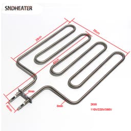 SNDHEATER Electric Sauna Heating Element 3U 4U 5U Air Dry Oven Heater 110v 220v 380v 1500w 2000w 3000w Stove Grill Spare Part